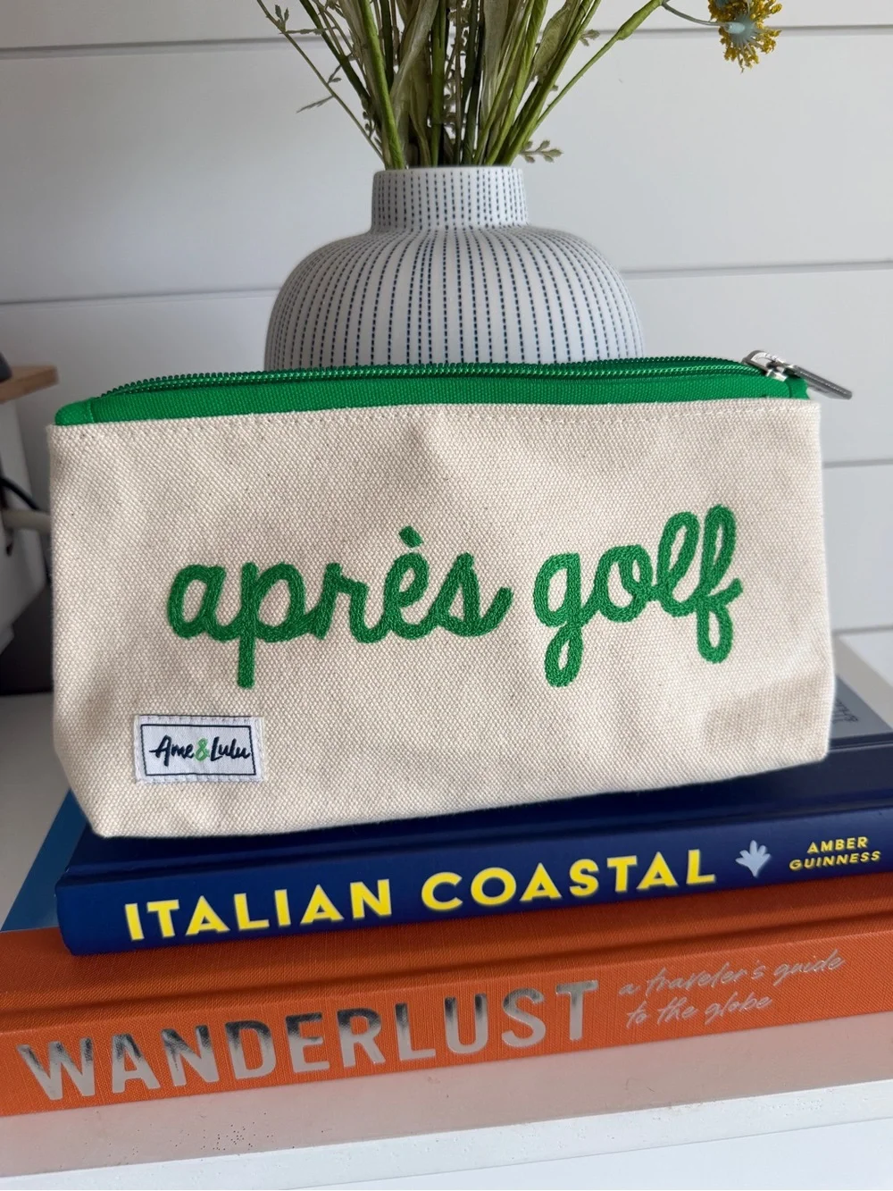Ame & Lulu Apres Golf Pouch/Cosmetic Case